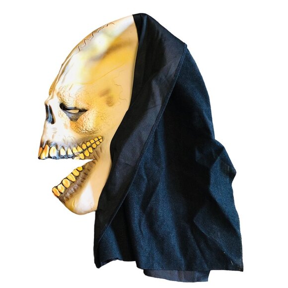 Halloween Latex Mask Zombie Skeleton Creepy Cosplay Adult Size Costume Dress Up - Picture 2 of 7